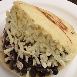 Arepa De Frijoles Negros