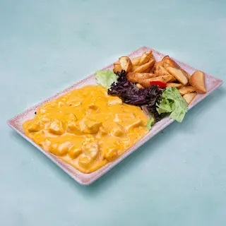 Pollo con Cheddar