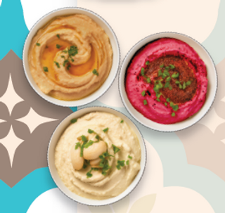 Trío De Hummus