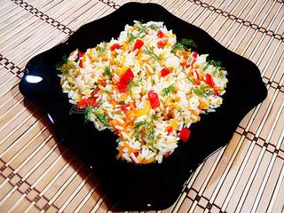 ბრინჯი ბოსტნეულით