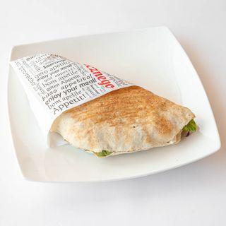 Mega pita z falafelem