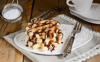 Waffle Nutella e Baileys