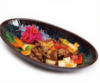 Ternera con salsa picante