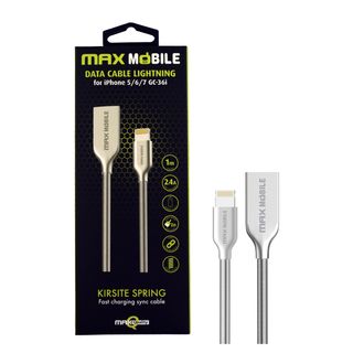 Mm data kabel micro usb kirsite silver 1m