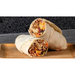 Beef Shawarma with 3 Sausages