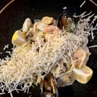 პასტა ზღვის პროდუქტებით