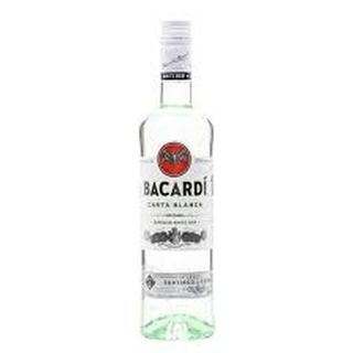 Bacardi Carta Blanca Rum, 750ml