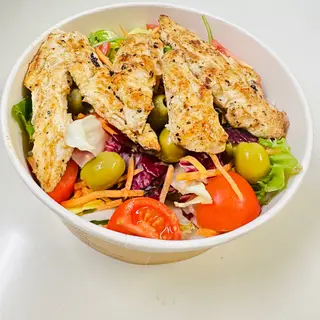 Insalata con pollo bianco grill - 3 pezzi
