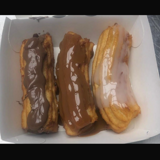 Churros XXL relleno con Nutella 
