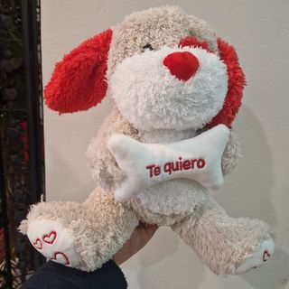 Peluche perrito te quiero