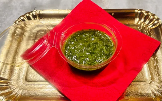 Salsa verde al coriandolo