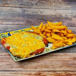 Milanesa de Pollo 4 Quesos