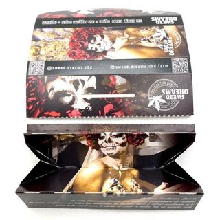 Kit Bandeja Plegable Santa Muerte Papel + Filtros + Bandeja Plegable