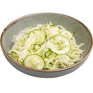 Салат з капусти та огірків(на виніс)