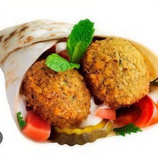 Menù piadina falafel