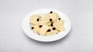 Pierogi z serem twarogowym na słodko