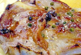 Cote de Veau au Poivre Vert