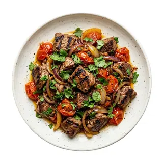 Grilled Goat