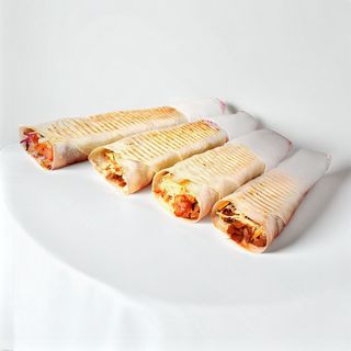 Zestaw na cieńkim z kurczakiem