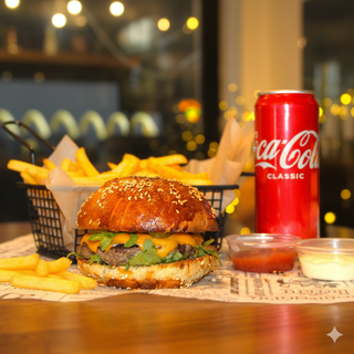 ფრანგული ბურგერის კომბო