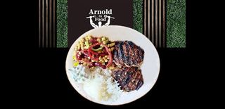 Пуешки бифтек два броя с две гарнитури по избор (450г)