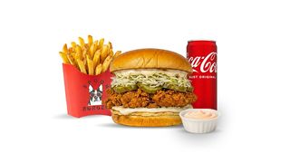 Meniu Crispy Burger + Choice of Drink