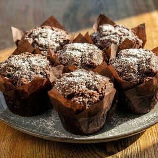 Muffin z czekoladą