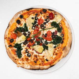 Pizza Vegetariana (26 Cm. A 28 Cm. Aprox.)