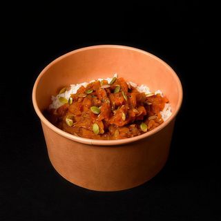 Bowl de verduras teriyaki