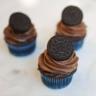 Chocolate Oreo Cupcake