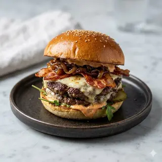 Goat Burger