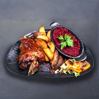 Rasol de porc caramelizat la cuptor