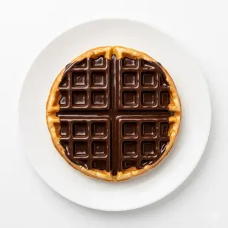 Gofre Chocolate Negro
