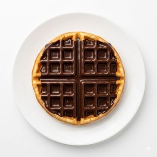 Gofre Chocolate Negro