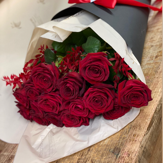 20 rose rosse 