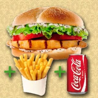 Menú Hamburguesa De Pollo