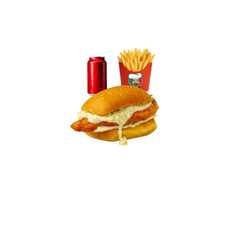 Fish burger menù
