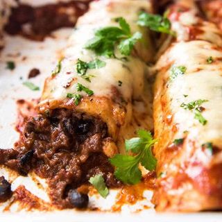 Enchilada con ternera /Beef