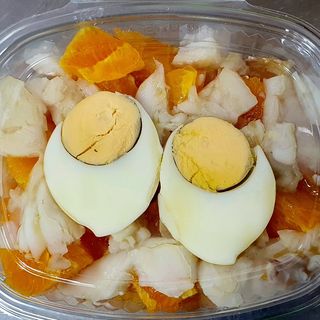 Ensalada De Naranja Con Bacalao