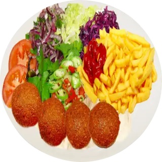 Menú Plato Falafel
