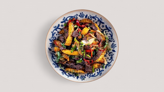 Фри с мясом