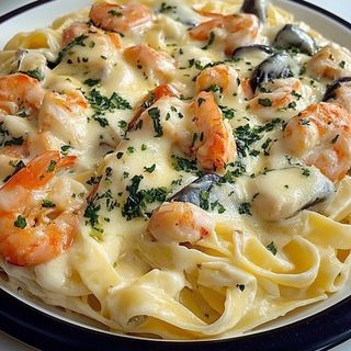 Pâtes aux fruits de mer