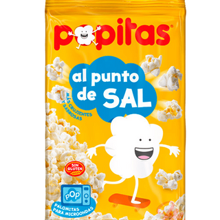 Palomitas De Maíz De Sabor Natural Con Sal