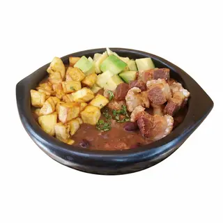 Cazuela De Frijoles Con Sopa