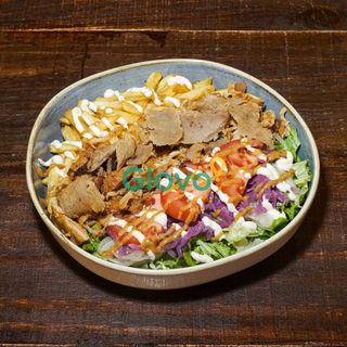 Kebab no prato Frango/Chicken Kebab bowl