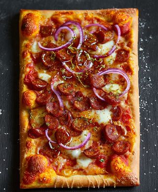 Pizza Mallorquina (30 x 40 Cm.)