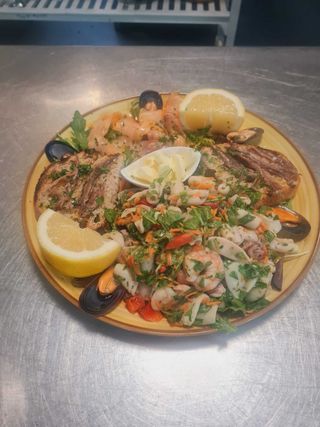Gran antipasto di mare