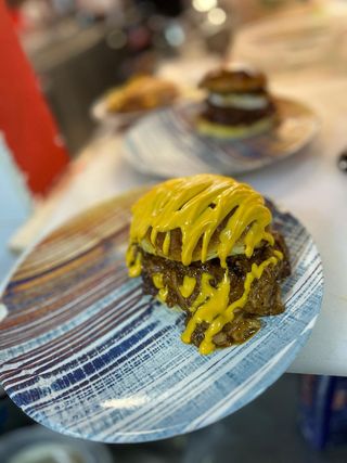 Hamburguesa Pull Cheddar