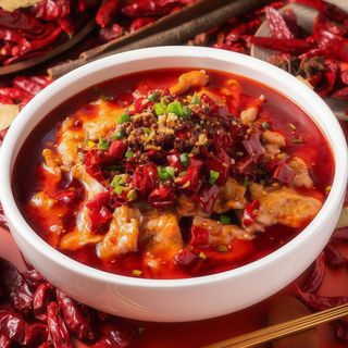 Guiso sichuan picante de ternera 香辣肥牛卷