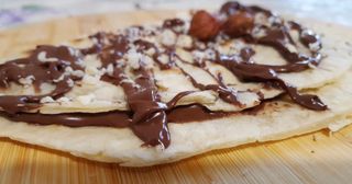 Piadina alla nutella novità !!!!!